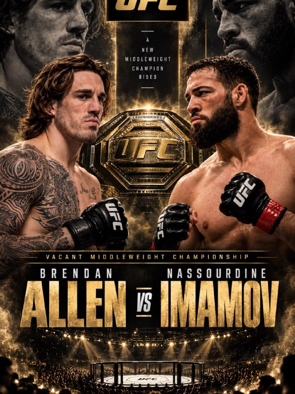 Brendan Allen calls for Imavov rematch