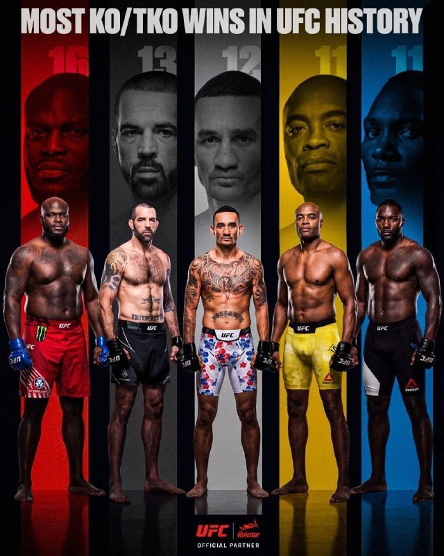 Most KO/TKO wins in UFC history