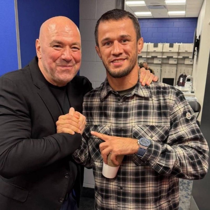Usman Nurmagomedov UFC yengil vaznidagi istalgan jangchi bilan jang qilishga tayyor